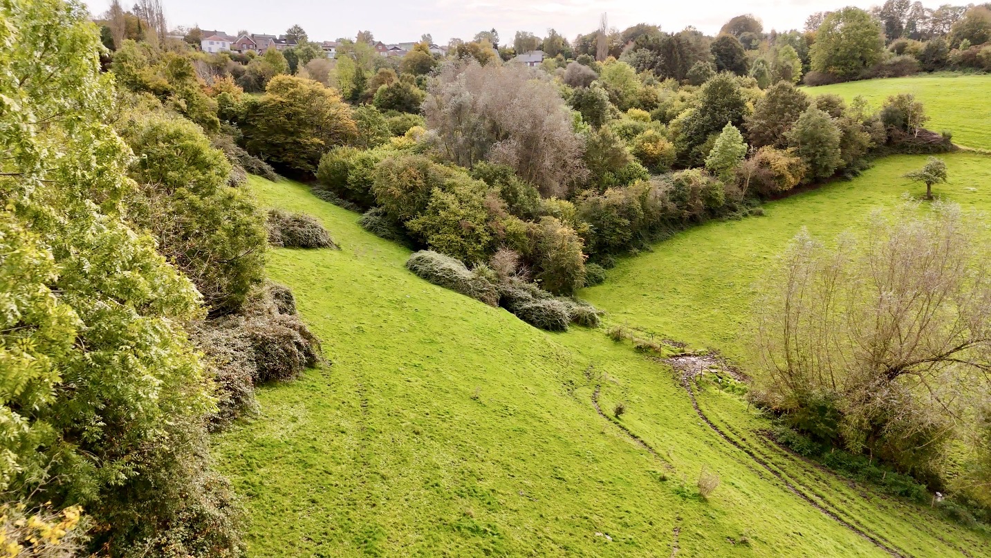 BOYS Rivière et Féraux - vue drone du vallon