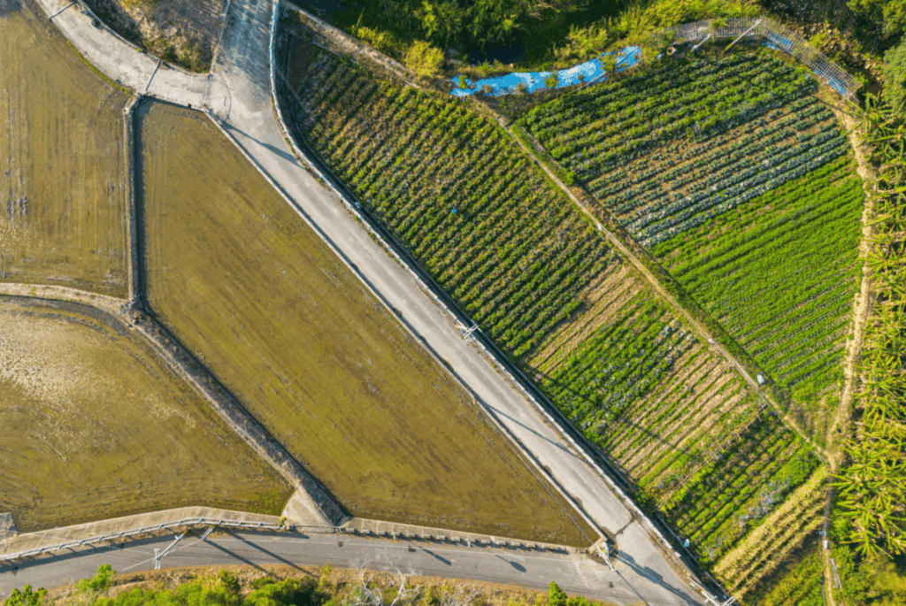 Rivière et Féraux - paysage ferme et maraichâge